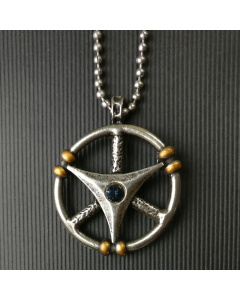 HIMMELSRAD Anhänger Schmuck + Kette - Fantasie , Modern - 37x46 mm