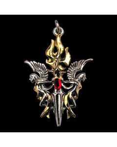 Hüter der heiligen Flamme Anhänger Schmuck - Fantasie - 30x40mm