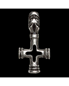 Wolfskreuz Schmuck Anhänger - Kreuze - 43x22mm