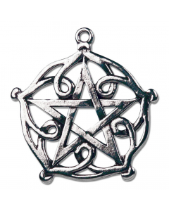 Brisingamen Pentagramm Anhänger Schmuck - Mit Halskette - 44x43mm