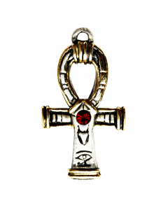 Ankh (klein) Anhänger Schmuck - Ägyptisch , Ankh + Kette - 29x17mm