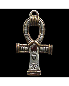 Ankh (klein) Anhänger Schmuck - Ägyptisch , Ankh + Kette - 29x17mm