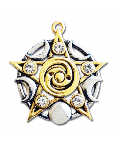 Stern von Skellig Mythische Kelten  Knoten Schmuck Anhänger Amulette Talisman