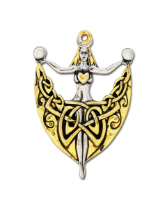 Weisheit der Danu Mythische Kelten  Knoten Pentagramm Schmuck Anhänger Amulette