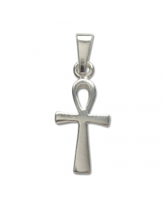 Ankh klein Schmuck Anhänger 925er Silber - Ägyptisch , Ankh - 21x11mm