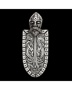 16.95 Wikingerheld Schmuck Anhänger - Wikinger - 53x21mm 909-V13-Wikingerheld Wikinger Anhänger aus Silber