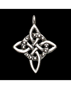 Nordischer Knoten Schmuck Anhänger - Keltische Knoten , Wikinger - 28x21mm