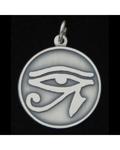 48.95 Utchat Schmuck Anhänger 925er Silber - Ägyptisch , Horusauge - ?: 25mm 922-WOM129Si Ägyptische Anhänger aus Silber