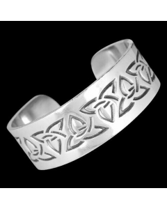 Armreif Keltischer Knoten Zinn Schmuck breit