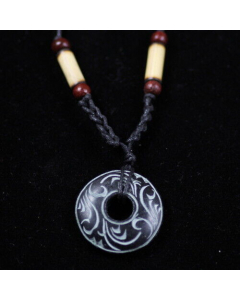 Mond Speckstein Schmuck Anhänger Handmade