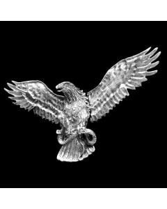 Adler sehr groß Schmuck Anhänger 925er Silber - Vögel - 107x60mm