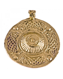 Wikingeramulett VP-3 Schmuck Anhänger Bronze - Wikinger - 58x53mm