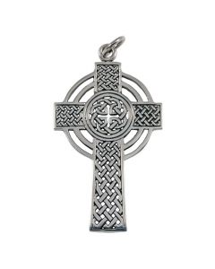 Keltisches Kreuz groß Schmuck Anhänger 925er Silber - Kreuze -