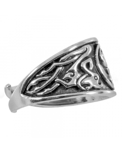 Triskelring, verstellbar klein 52-60 Keltischer Ring Celtic