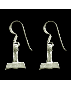 21.95 Ohrhänger Thorhammer - Wikinger - 15x13mm 949-VE4-Wikinger Ohrhänger aus Silber