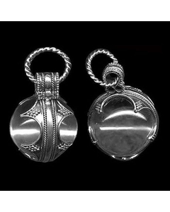 62.95 Bergkristallanhänger Schmuck Anhänger Silber Wikinger ca. 22mm ? 949-VP-72S Wikinger Anhänger aus Silber