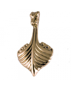 11.95 Wikingerschiff Anhänger Schmuck Bronze - Wikinger - 21x37 mm 949-VP32-B Wikinger Anhänger aus Silber