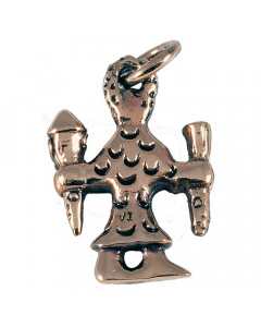 Wikingeranhänger Schmuck Anhänger Bronze - Wikinger - 29x21mm