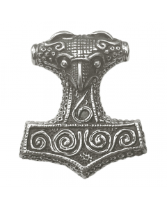 Schonenhammer Schmuck Anhänger 925er Silber - Thorhammer - 38x44mm