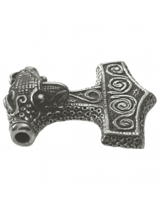 Schonenhammer Schmuck Anhänger 925er Silber - Thorhammer - 38x44mm