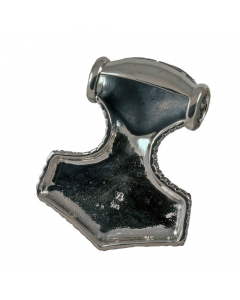 Schonenhammer Schmuck Anhänger 925er Silber - Thorhammer - 38x44mm
