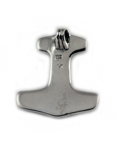 Thorhammer Schmuck Anhänger 925er Silber - Thorhammer - 23x25mm