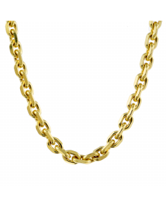Goldkette Ankerkette diamantiert Halskette 1,8 mm 333-8 Karat Gold
