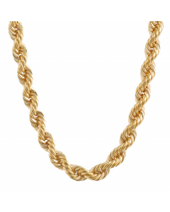 216.95 Goldkette Kordelkette hohl Halskette Breite 3,2 mm - 585-14 Karat Gold 987-KOR585-32-EKR-SET Kordelketten aus Gold