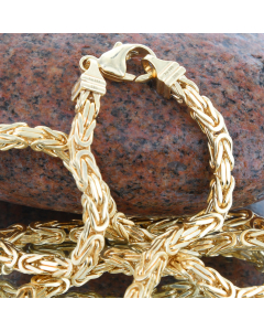 4,0 mm 50 cm 585 - 14 Karat Gold Halskette Königskette massiv Gold hochwertige Goldkette 58,8 g