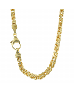 4,0 mm 55 cm 585 - 14 Karat Gold Halskette Königskette massiv Gold hochwertige Goldkette 60,3 g