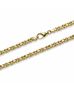 Goldkette Königskette Halskette Breite 5,0 mm massiv 585-14 Karat Gold