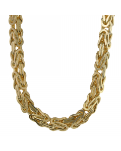 2,8 mm 45 cm 750 - 18 Karat Gelbgold Königskette massiv Gold hochwertige Halskette 30 g