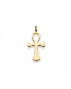Anhänger Kreuz 585 14 Karat Gold mit massiver Goldkette 2,6 mm 585-14 Karat Gold Juwelier Qualität