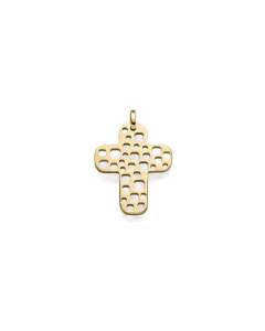 Anhänger Kreuz 585 14 Karat Gold mit massiver Goldkette 2,6 mm 585-14 Karat Gold Juwelier Qualität