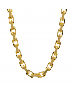 1,8 mm 333 - 8 Karat Gold Halskette Ankerkette diamantiert massiv Gold hochwertige Goldkette  - Länge nach Wahl