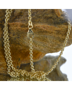 Goldkette Ankerkette Länge 42cm - Breite 2,8mm - 585-14 Karat Gold Vaterartikel