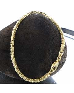 2,8 mm 20 cm 333 - 8 Karat Gold Armkette Königskette massiv Gold hochwertige Goldkette 8,8 g