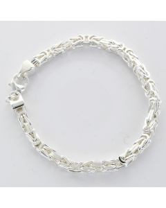 5,0 mm 23 cm 925 Sterlingsilber Königskette massiv Silber hochwertige Armkette 31,6 g