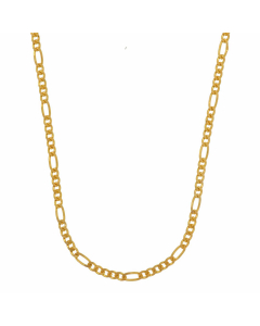 Goldkette Figarokette Länge 50cm - Breite 1,5mm - 333-8 Karat Gold