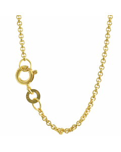 1,5 mm 45 cm 333 - 8 Karat Gold Halskette Erbskette massiv Gold hochwertige Goldkette 3,3 g