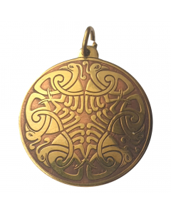 Der Seeadler Amulett Messing Kupfer Talisman 25mm