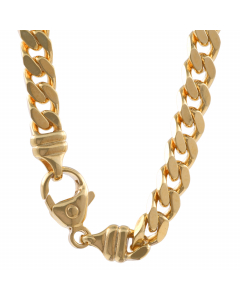 Goldkette Panzerkette Halskette Breite 6,0 mm massiv 333 -8 Karat Gold