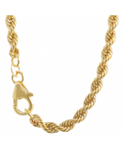 3,8 mm 45 cm 333 - 8 Karat Gold Halskette Kordelkette massiv Gold hochwertige Goldkette  5,9 g