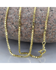 1,4 mm 333 - 8 Karat Gold Halskette Venezianerkette massiv Gold hochwertige Goldkette  - Länge nach Wahl