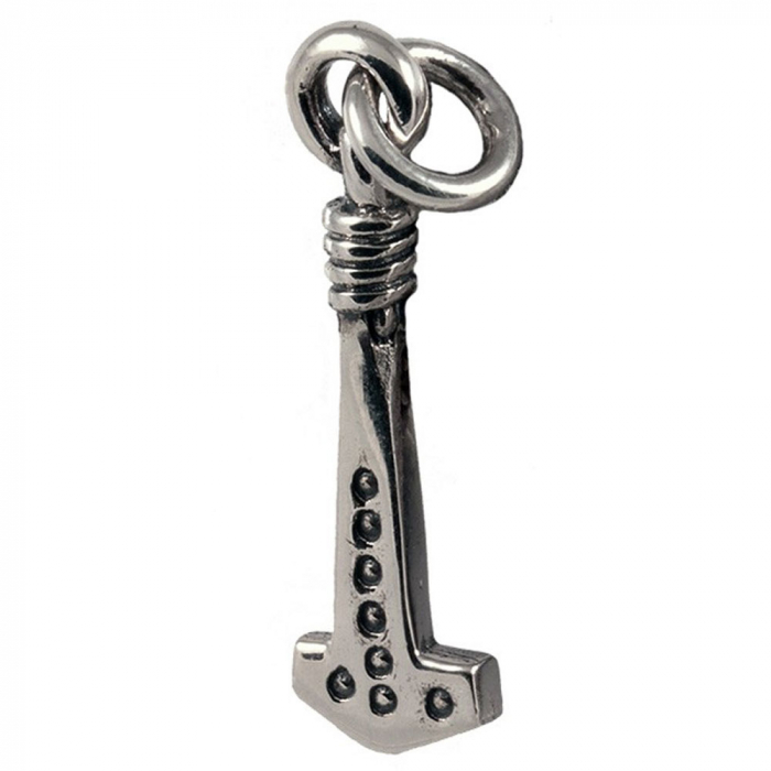 Ältester Thorhammer 925er Silber klein - Thorhammer - 32 x 8 mm