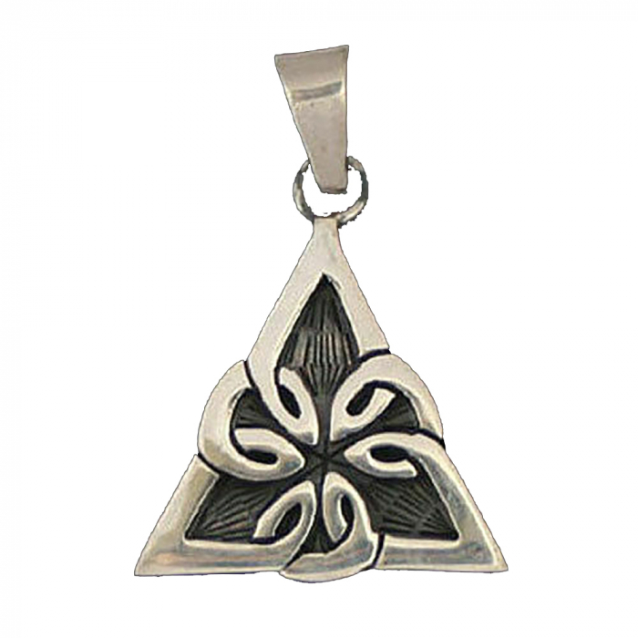 Blüte der Harmonie Schmuck Anhänger 925er Silber  26x36mm