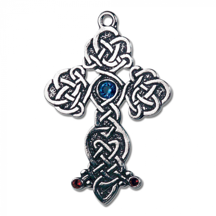 Königin Guinevere´s Kreuz Anhänger Schmuck - Kreuze mit Halskette 50x34mm