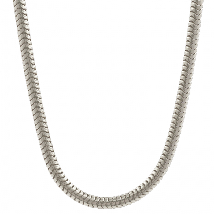 Schlangenkette Halskette Breite 3,2 mm - 925 Sterlingsilber Auswahl