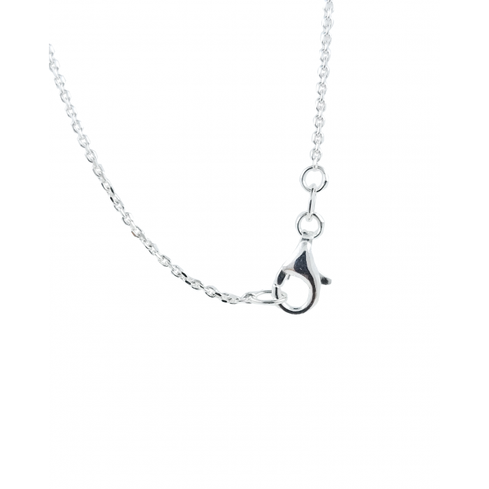 1,2 mm 45 cm 925 Sterlingsilber Ankerkette diamantiert massiv Silber hochwertige Halskette 1,9 g
