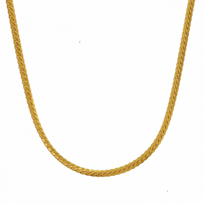 1,4 mm 45 cm 333 - 8 Karat Gold Halskette Panzerkette massiv Gold hochwertige Goldkette  2,6 g